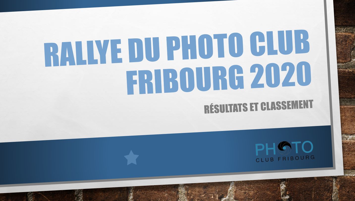 Rallye (4/2020) – résultats