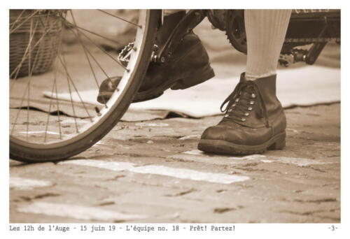 12h de l auge - 15 juin 19 - L equipe no 18 - Pret! Partez!